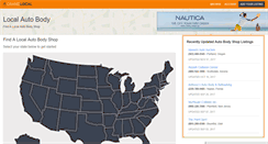 Desktop Screenshot of localautobody.net