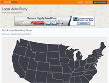 Tablet Screenshot of localautobody.net